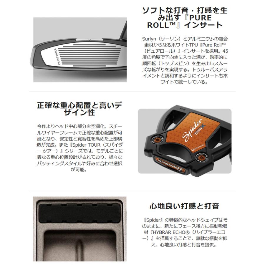 Spider TOUR テーラーメイド(TaylorMade) スパイダー ツアー エックス