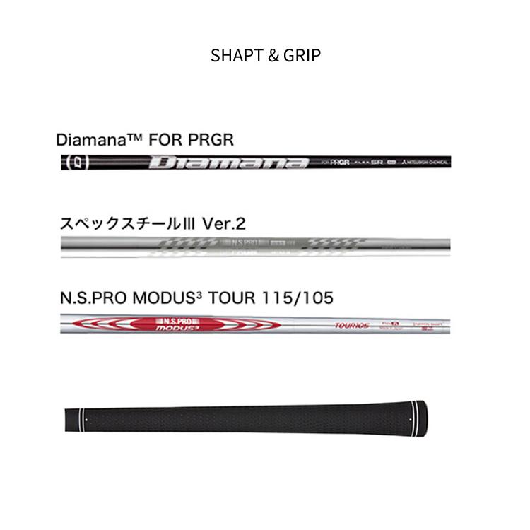 PRGR プロギア(PRGR) 02アイアンセット(5本 #6-PW) スペックスチール3