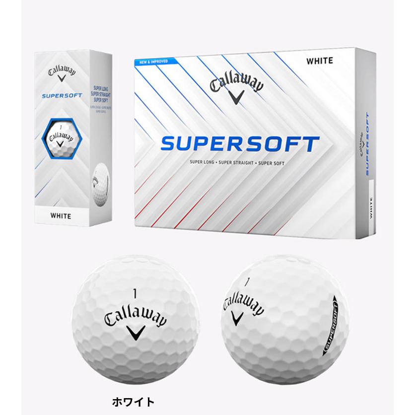 Callaway SUPERSOFT ゴルフボール 3ダース Callaway（キャロウェイ） 【3ダースセット】キャロウェイ SUPERSOFT