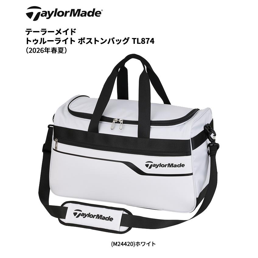 2026年NEW新品テーラーメイドトゥルーライBB TL874 メンズBK TaylorMade（テーラーメイド） トゥルーライト ボストンバッグ TL874