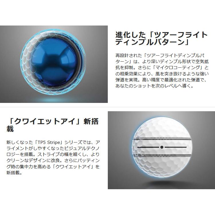 TP5 【3ダースセット】テーラーメイド(TaylorMade) 2026 ストライプ