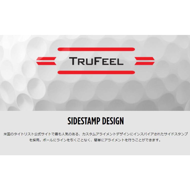 【2ダースセット】タイトリスト TRUFEEL トゥルーフィール ゴルフボール 1ダース(24球入り) 2022年モデル|b-kenkougolf|08