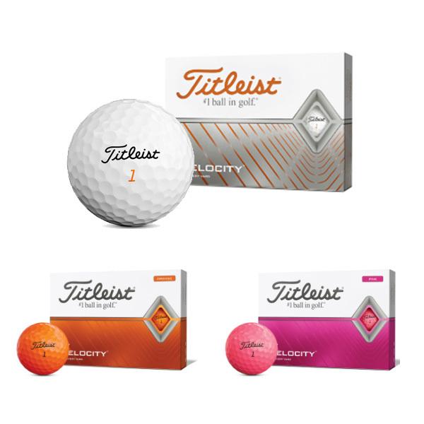 サービス 2ダース購入で送料無料 タイトリスト ゴルフボール ベロシティ 1ダース 12