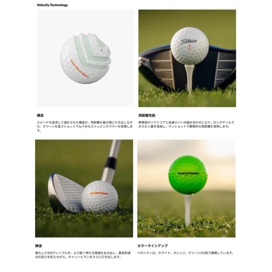 Velocity 【2ダースセット】タイトリスト(Titleist) 2026 ベロシティ 