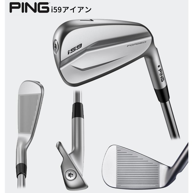 PING i59 アイアン　MODUS 105S グリップ新品 PING（ピン） ピンゴルフ i59(Arccosグリップ)アイアンセット6本(#5-9