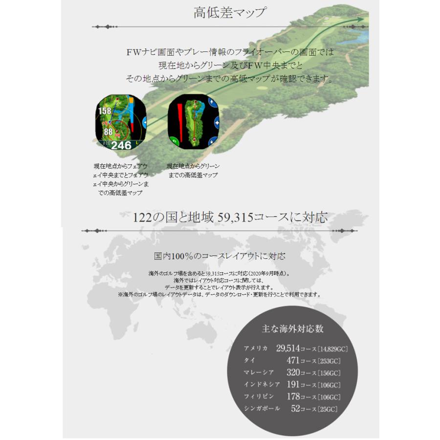 ShotNavi（ショットナビ） CREST(クレスト) 腕時計型ゴルフ用GPS距離計