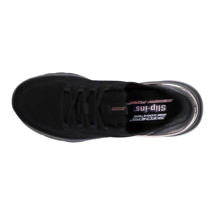 (取寄) スケッチャーズ SKJ-117617-BBK BOBS B LOVE-TRUE DELIGHT (BBK)BLACK レディースの画像