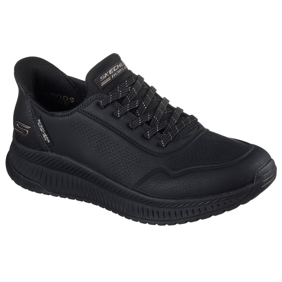 (取寄) スケッチャーズ SKJ-117740-BBK BOBS SQUAD 4-KEY LOOK (BBK)BLACK レディースの画像