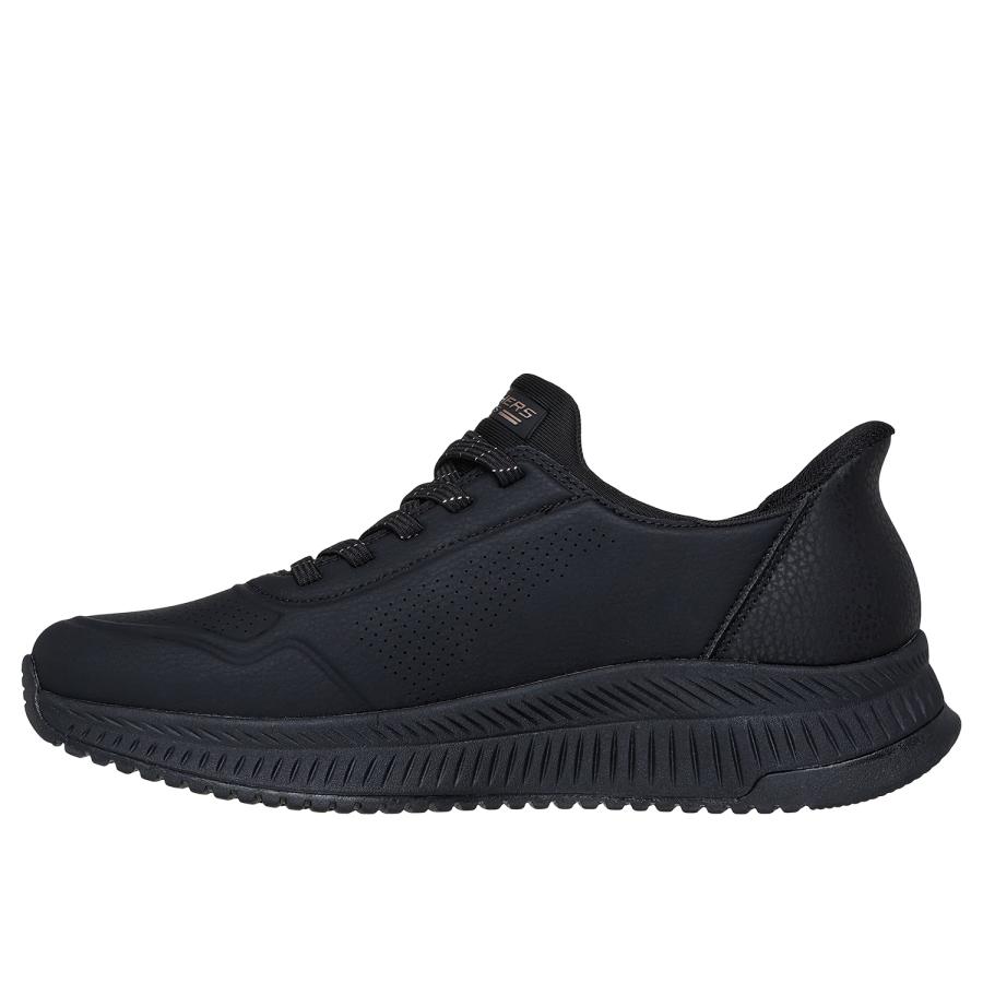 (取寄) スケッチャーズ SKJ-117740-BBK BOBS SQUAD 4-KEY LOOK (BBK)BLACK レディースの画像