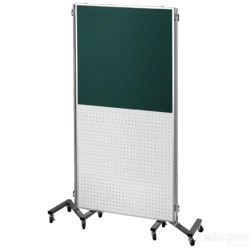 新型発表ボード片面黒板/片面有孔 （個人宅配送不可） メール便不可
