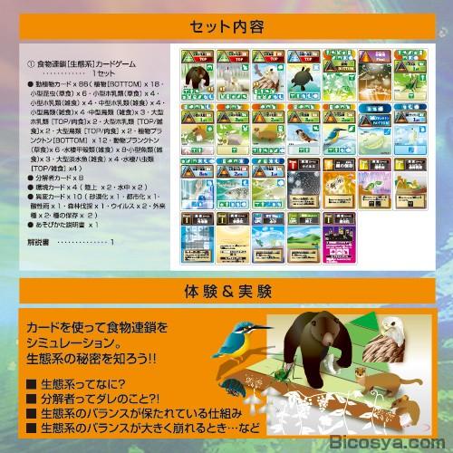 科学シリーズ 食物連鎖 生態系 学習カードゲーム あすつく対応 メール便不可 文具教材専門店 通販 Yahoo ショッピング