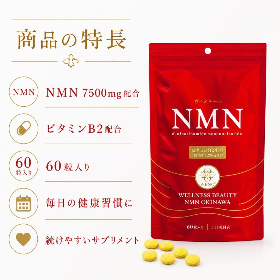 Size Down サプリメント 60カプセル NMN 送料無料】NMN 7500mg サプリメント 60粒 約60日分 1日1粒目安