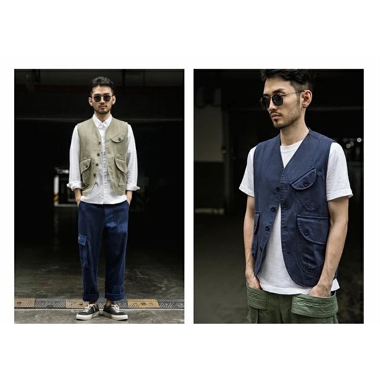 ベスト メンズ コットンベスト ミリタリー 軍服 Outdoor 多機能メッシュベスト 夏春 お兄系 Mj008 Bm厳選屋 通販 Yahoo ショッピング