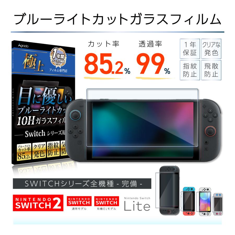 Nintendo Switch 【サイズ限定クリアランスセール】switch2 画面 在庫