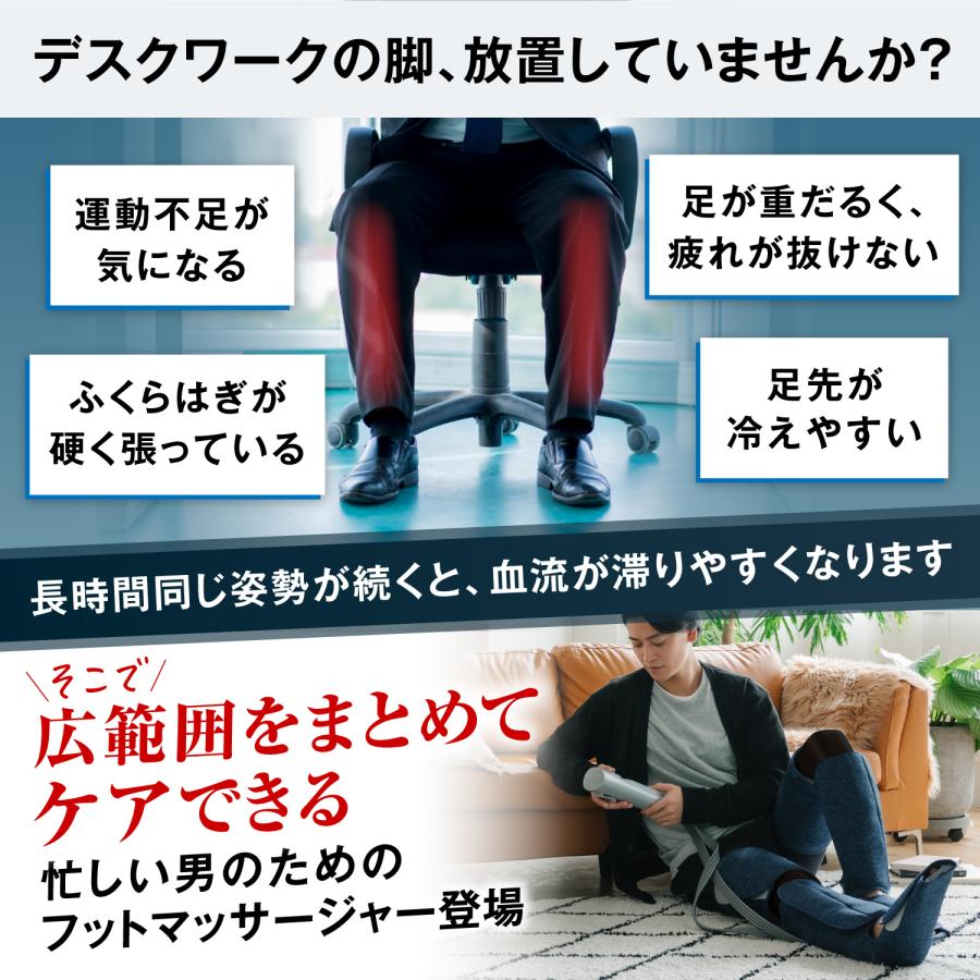 フットマッサージャー 脚 HOGXIA マッサージ器 医療機器 マッサージ機