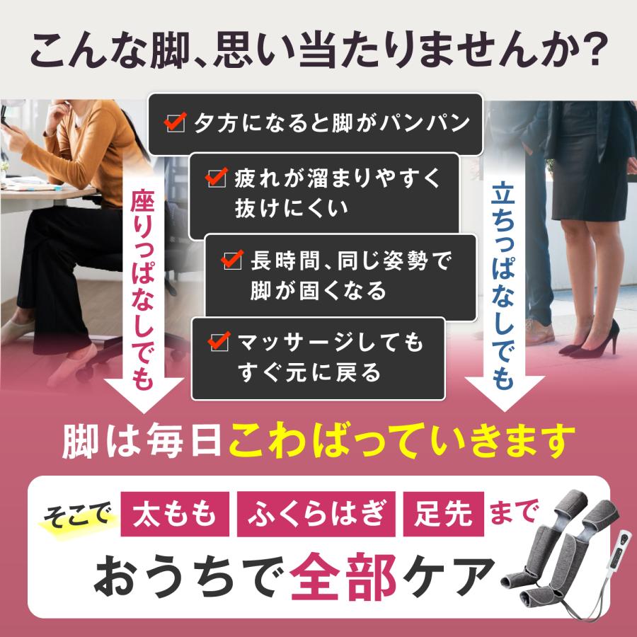 フットマッサージャー 脚 HOGXIA マッサージ器 医療機器 マッサージ機