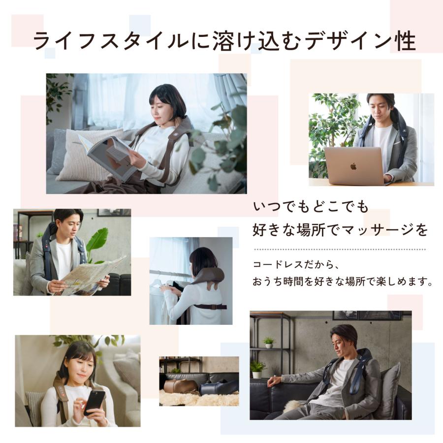 ネックマッサージャー HOGXIA マッサージ器 コードレス 医療機器 ネックマッサージャー HOGXIA マッサージ器 コードレス 医療機器