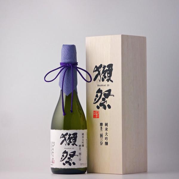日本酒 獺祭 だっさい 上品 磨き二割三分 720ml 引出物 純米大吟醸 専用木箱入り