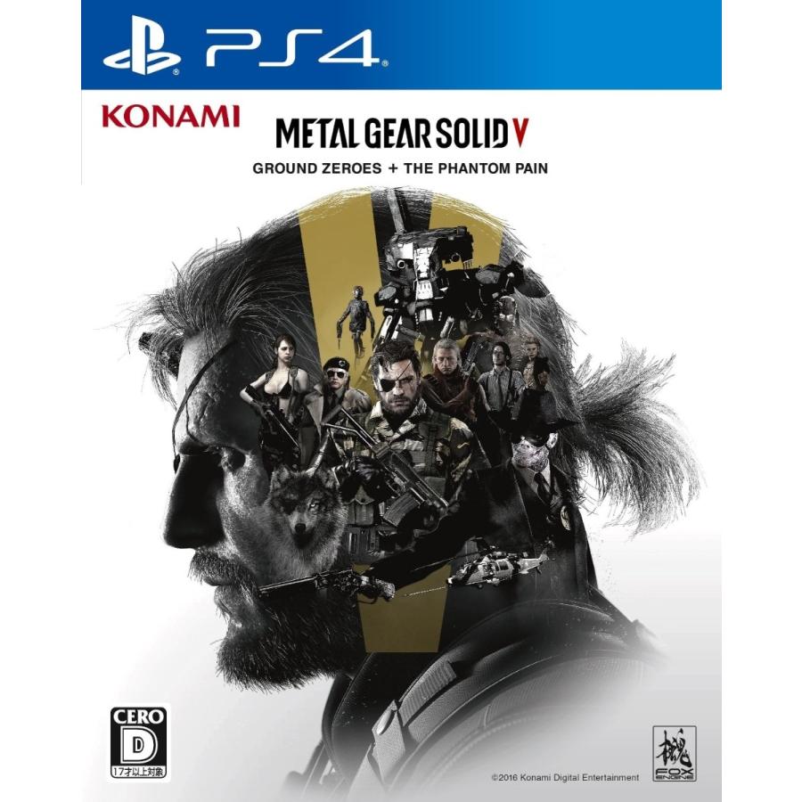 ネコポス送料無料 新品未開封 Ps4 Metal Gear Solid V Ground Zeroes The Phantom Pain B O D Web 通販 Paypayモール