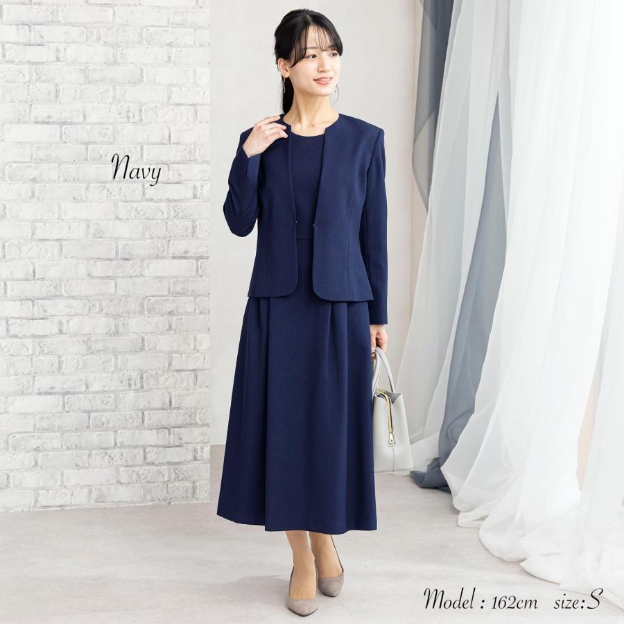 アンサンブル スーツ ワンピーススーツ ジャケット ワンピース