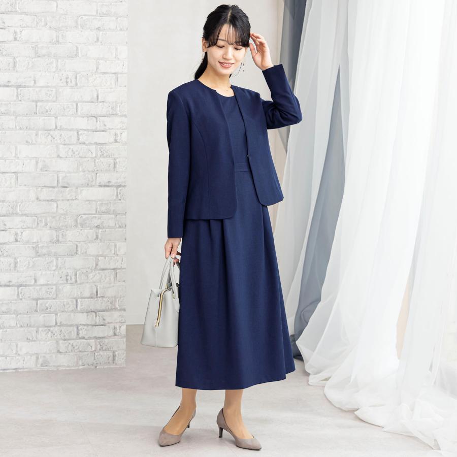 アンサンブル スーツ ワンピーススーツ ジャケット ワンピース