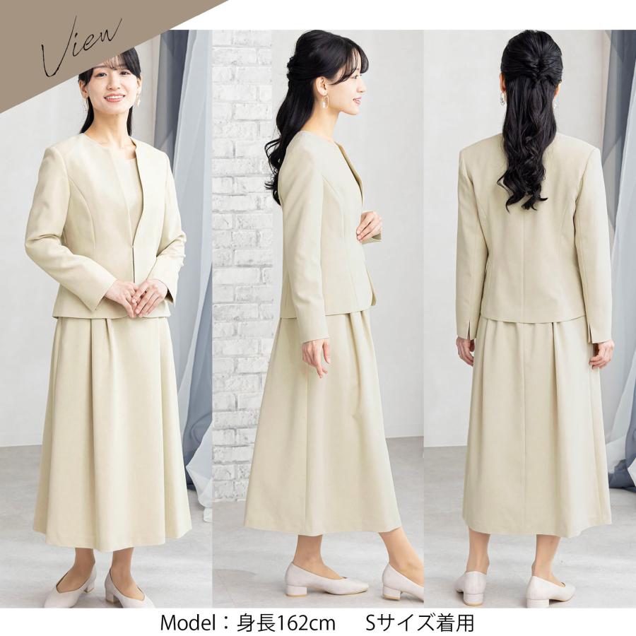 アンサンブル スーツ ワンピーススーツ ジャケット ワンピース