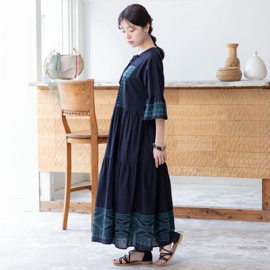 29％OFF】刺繍ワンピース ワンピース 夏ワンピース 通勤服 レディース