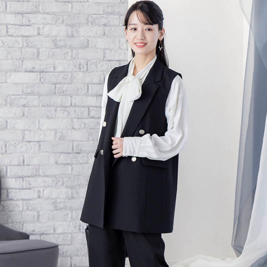 テーラード ジレ ベスト 通勤服 レディース セレモニー オフィス 