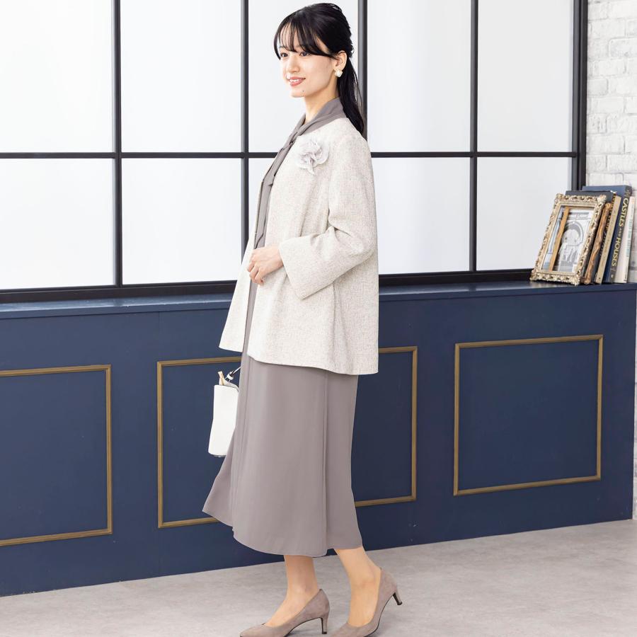 ツイードジャケット ジャケット レディース オフィス 通勤 通勤服 大人