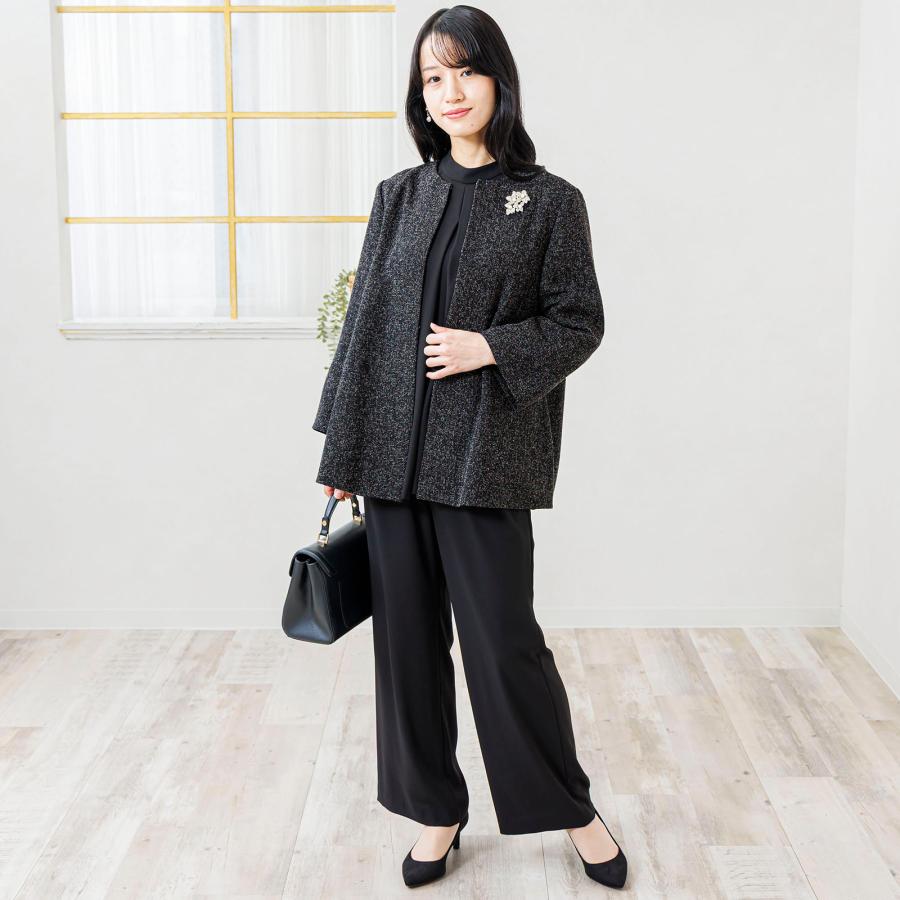 ツイードジャケット ジャケット レディース オフィス 通勤 通勤服 大人