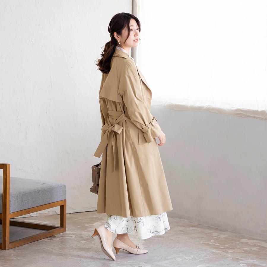 訳あり 新品 オースチンリード スプリングコート M MCO212 Mサイズ トレンチコート 通勤服 レディース ロング スプリングコート ロング