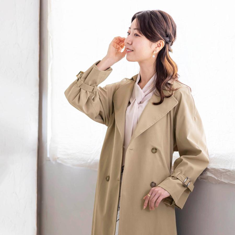 トレンチコート 通勤服 レディース ロング スプリングコート ロング