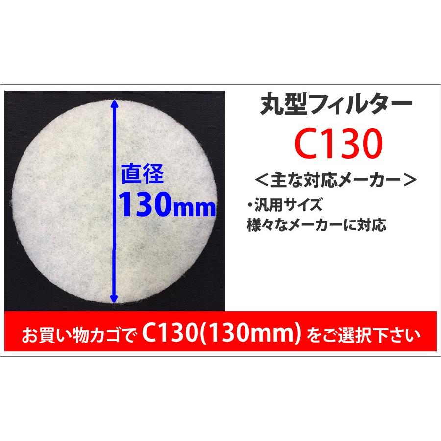 給気口フィルター 換気口フィルター (丸型) 選べる17サイズ (6枚入) 換気口 フィルター吸気口フィルターほこり・粉塵・虫の侵入をブロック（00mail） |  | 11