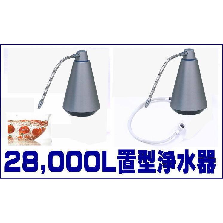 ろ過能力28,000リットル置型浄水器本体とカートリッジ1個付きセット(01