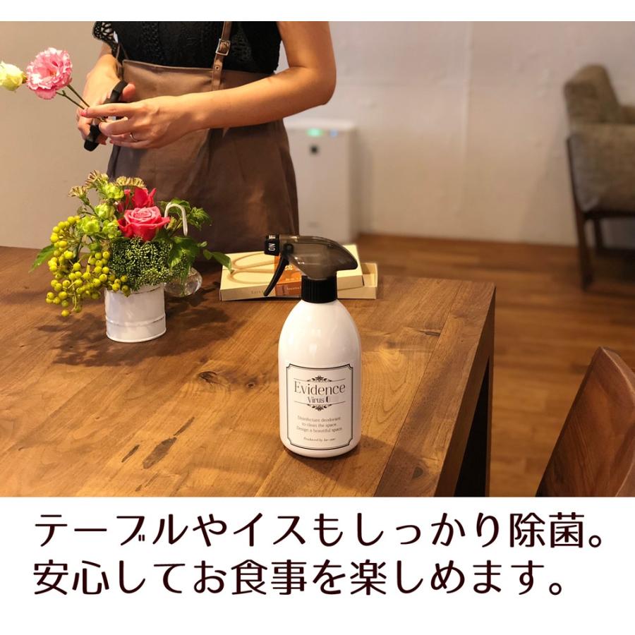 <詰め替え用>ウィルス除菌450ml【ウィルスゼロ】細菌を除菌 食品添加物100％の安定型複合塩素使用　テーブル・イス・マスク・キッチン・トイレの除菌 |  | 03