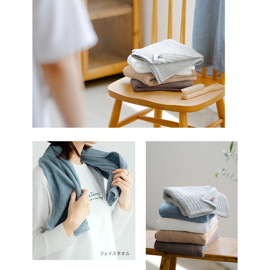 今治タオル フェイスタオル リブ 1枚 約34×85cm 日本製 綿100% 今治 吸水 速乾 薄手 | 今治タオル | 15