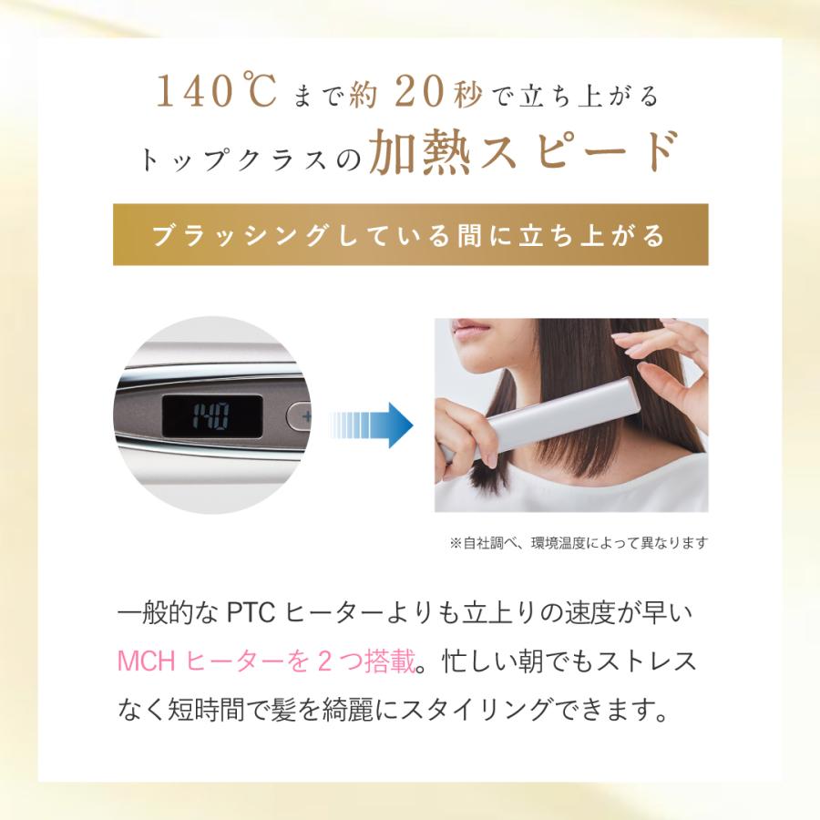 plus eau プリュスオー ケアレクト スムースケアアイロン 25mm plus eau プリュスオー ケアレクト スムースケアアイロン 25mm