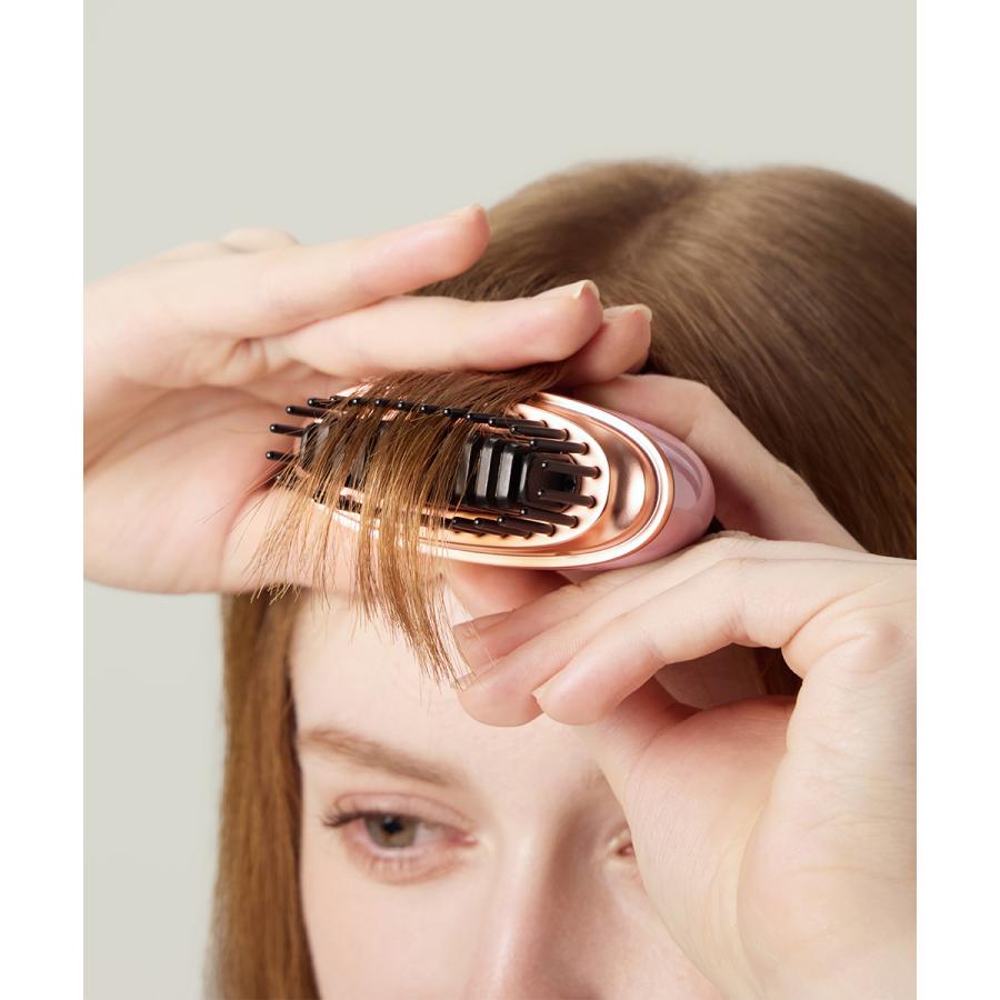 BRiOSS（ブリオス） ヘアアイロン モバイル ミニ ブラシ 充電式