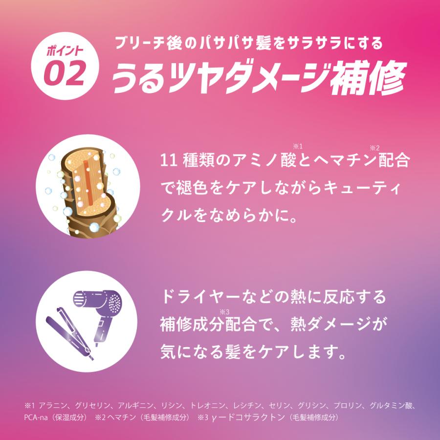 単品 プリュスオー カラーシャンプー 280ml ポンプ  pluseau カラシャン ムラシャン ブリーチ ボルドー ブルー ピンク ムラサキ シルバー アッシュ ピンク | plus eau | 17