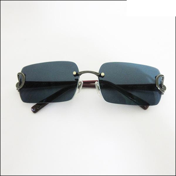 美品 BVLGARI ブルガリブルガリ サングラス アイウェア メガネフレーム 