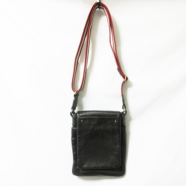 Bally *BALLY バリー ショルダー バッグ スクエア フラップ レザー  