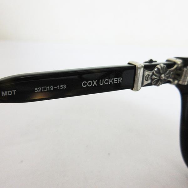 稀少　美品　クロムハーツ　メガネ　COX LUCKER コックスアッカー CHROME HEARTS 美品 Chrome Hearts クロムハーツ メガネ アイ