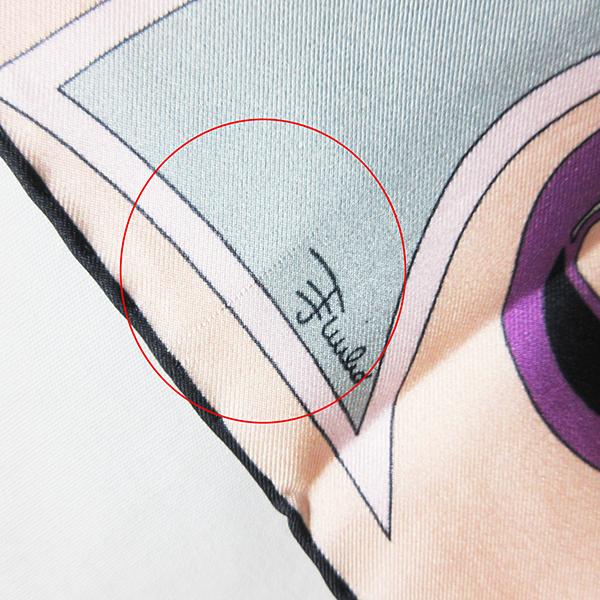 EMILIO PUCCIシルク　スカーフ　イタリア製　エミリオプッチ　ペイズリー EMILIO PUCCI エミリオプッチ スカーフ P2028 レディース