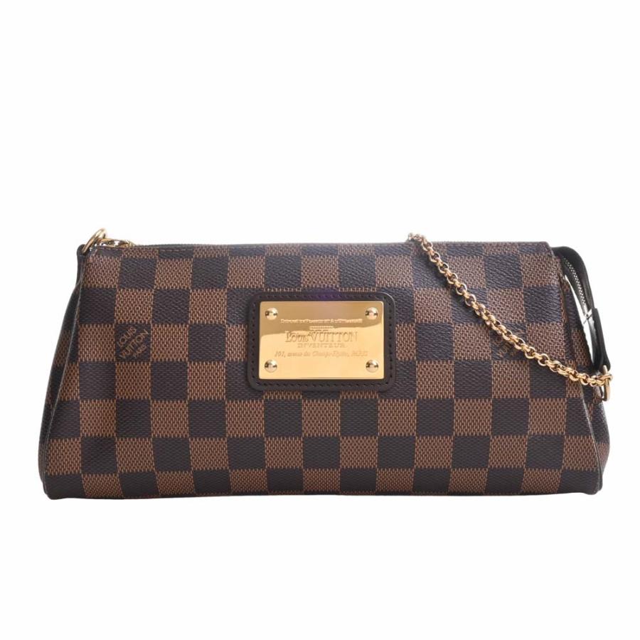 LOUIS VUITTON ルイヴィトン ダミエ エヴァ 2WAY チェーン ショルダー 