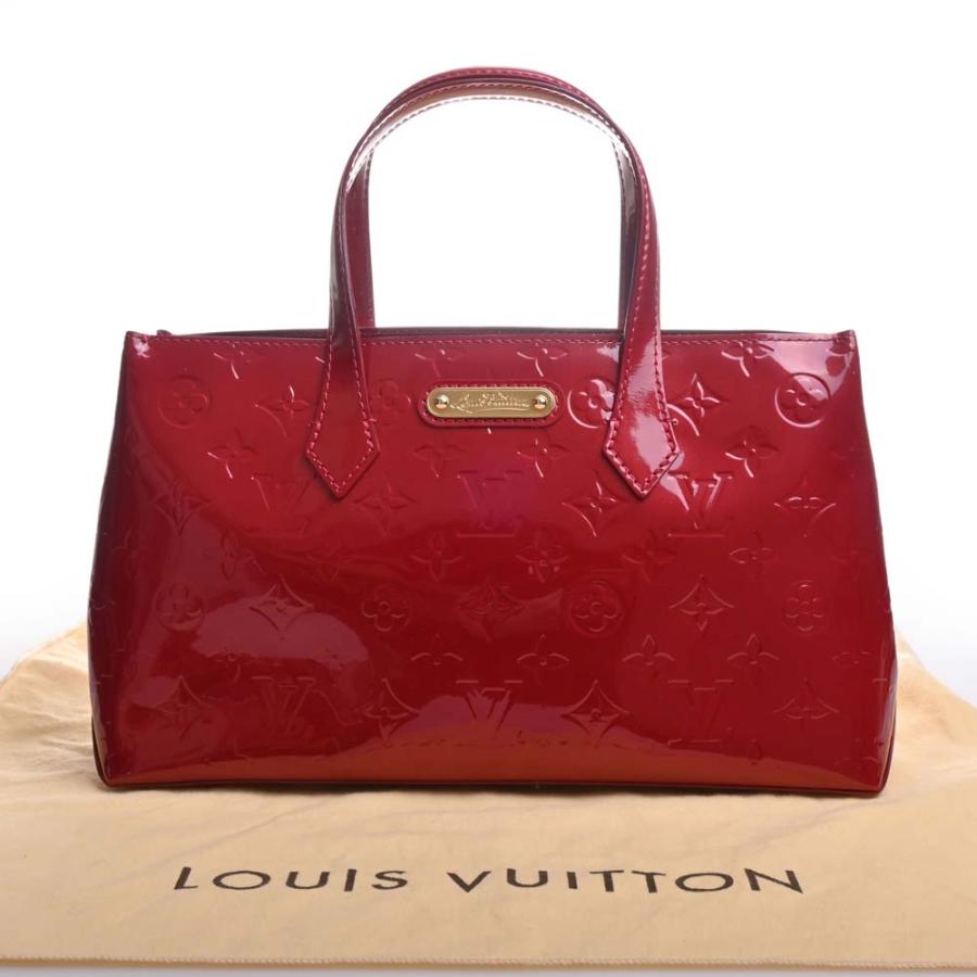 LOUIS VUITTON ルイヴィトン ヴェルニ ウィルシャーPM トート