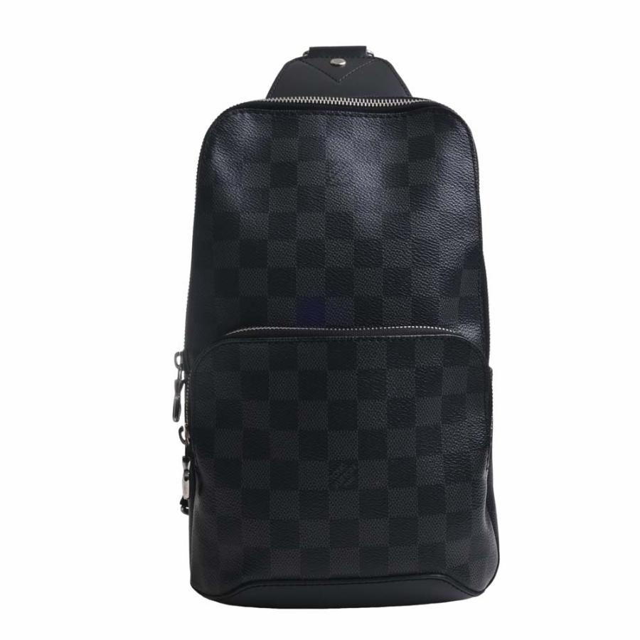 ルイヴィトン N41719 ショルダーバッグ ブラック  LOUIS VUITTON アヴェニュースリングバッグ 旧型 グラフィット LOUIS VUITTON（ルイ・ヴィトン） グラフィット アヴェニュー スリング