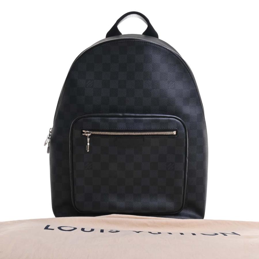 Louis Vuitton ブラックリュック LOUIS VUITTON ルイヴィトン グラフィット ジョッシュ NV