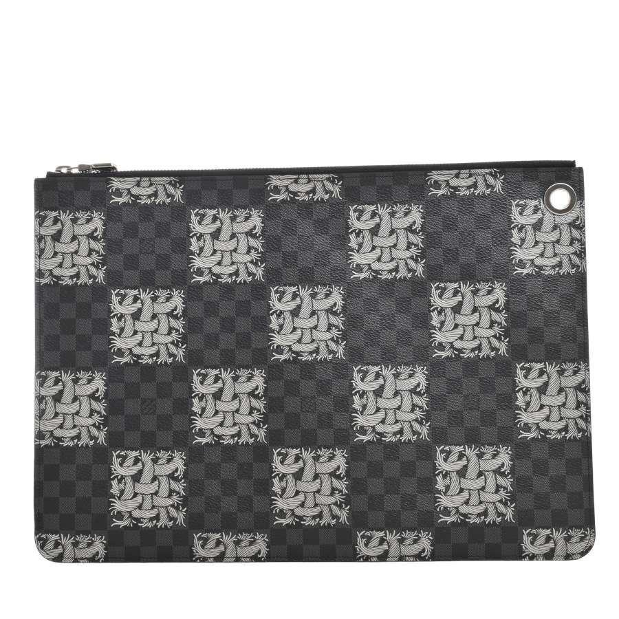 LOUIS VUITTON ルイヴィトン M61232 ダミエ ポシェット ジュールＧＭ