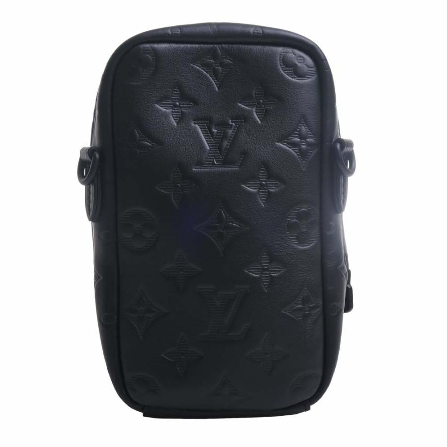 Louis Vuitton モノグラム・シャドウ ダブルフォン ポーチ LOUIS VUITTON（ルイ・ヴィトン） モノグラム シャドウ ダブル フォン