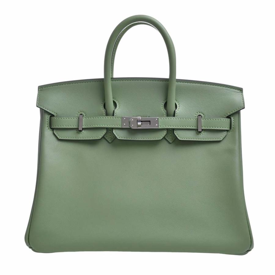 HERMES エルメス ヴォースイフト バーキン25 ハンドバッグ グリーン 